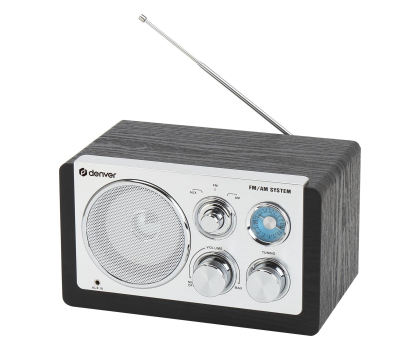Radio i budzik Denver Radio AM/FM Denver TR-63B czarne